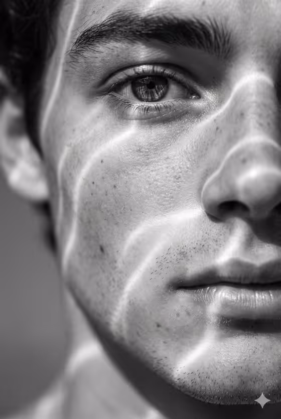 Luminous Face Lines