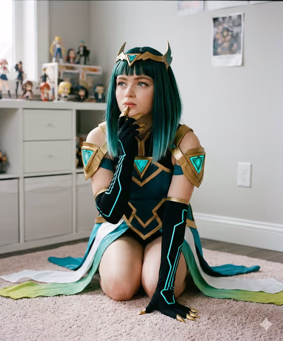 Cosplay Armor Portrait