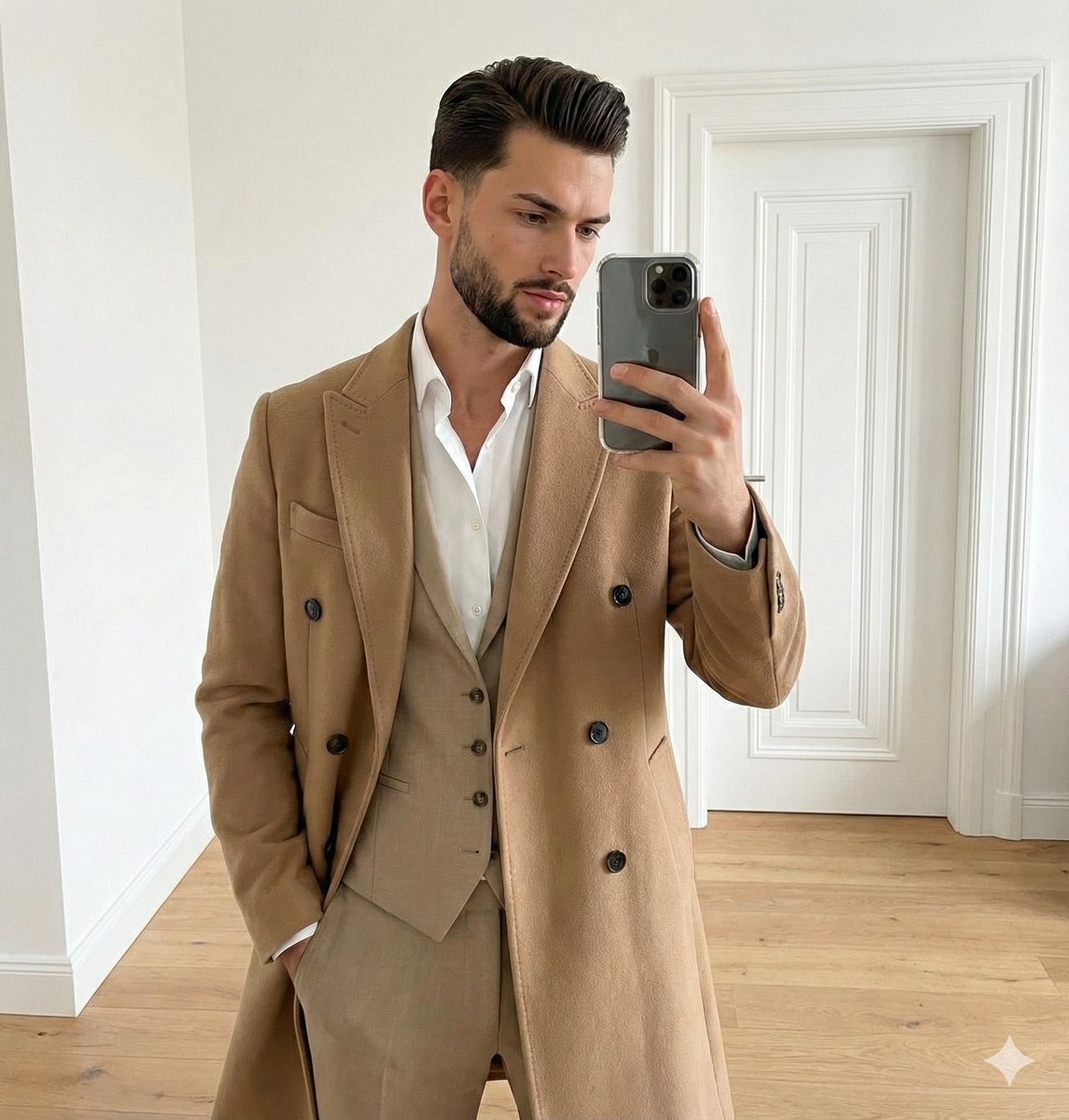 Neutral Mirror Selfie