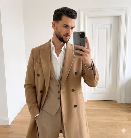 Neutral Mirror Selfie template result