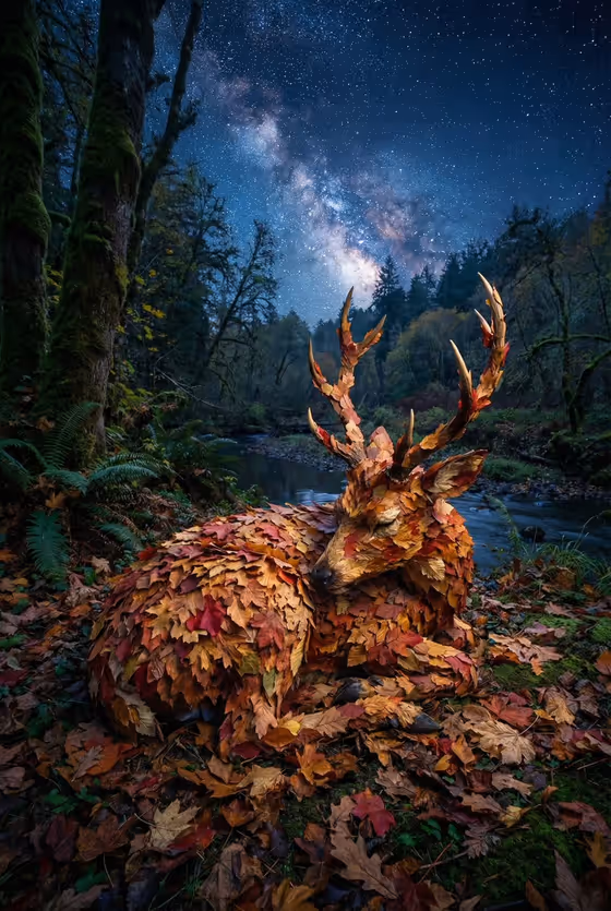 Leaf Creature Night