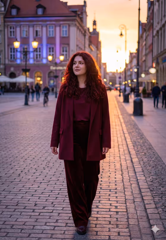 Cinematic Street Portrait