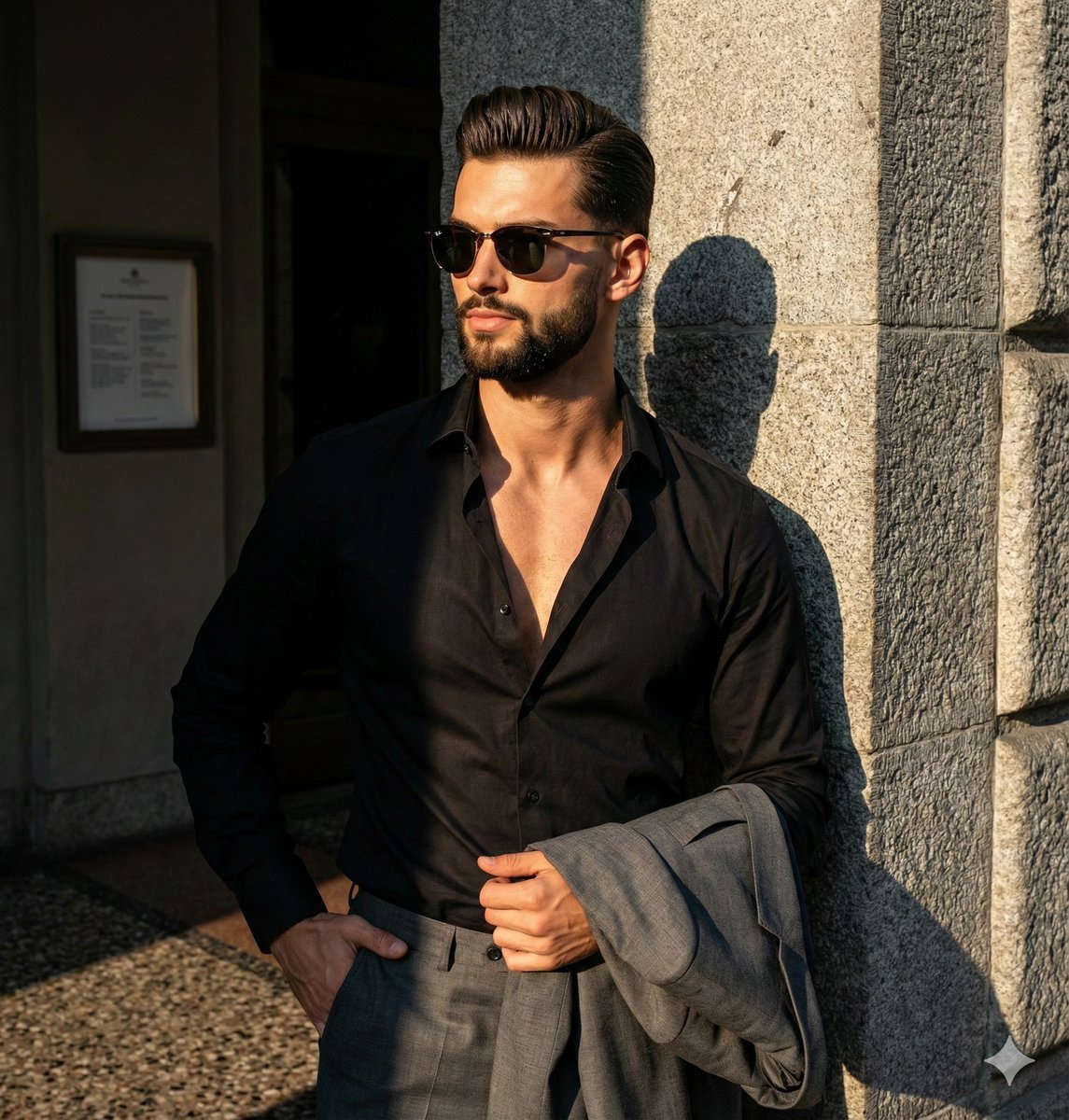 Shadow Editorial Portrait