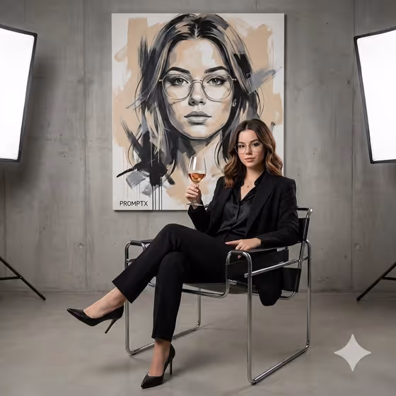 Editorial Power Portrait