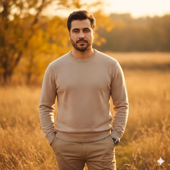 Sunset Fashion Portrait