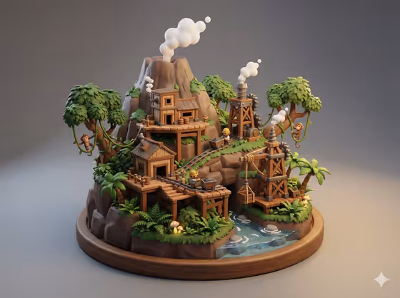 Collectible Diorama template result