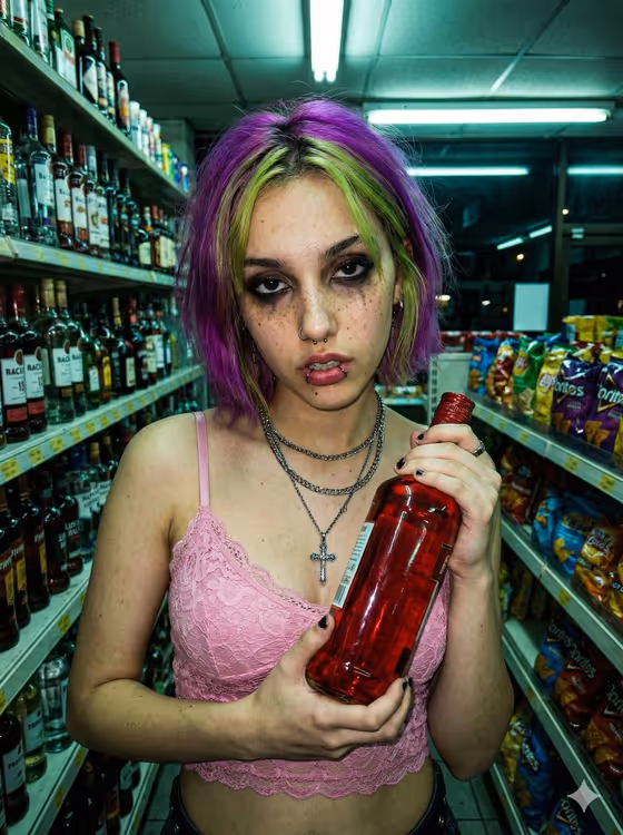 Cyber-Grunge Portrait