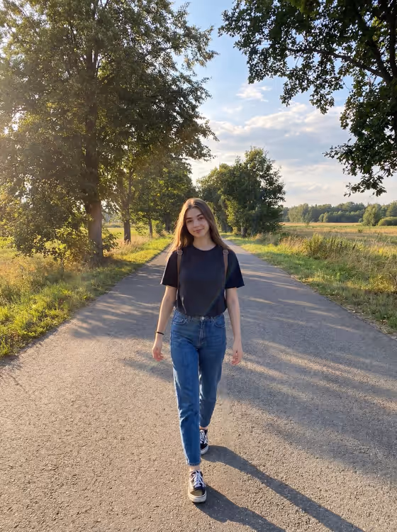 Country Road Portrait