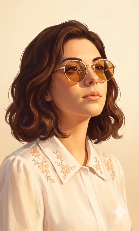 Golden Hour Portrait template result