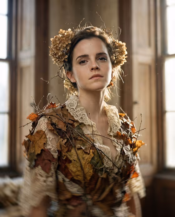 Texture Fashion Portrait