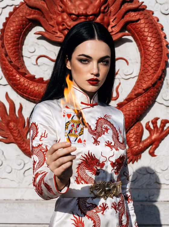 Dragon Couture Portrait