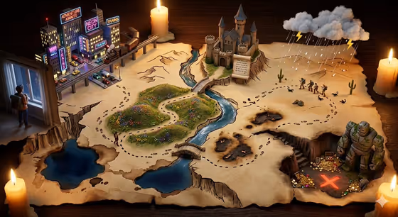 Treasure Quest Map