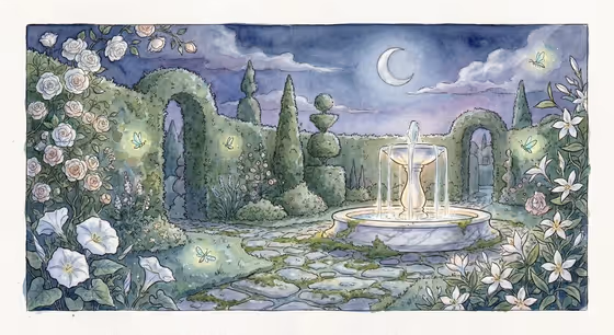 Moonlit Garden