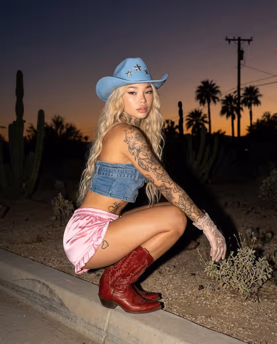 Desert Flash Portrait