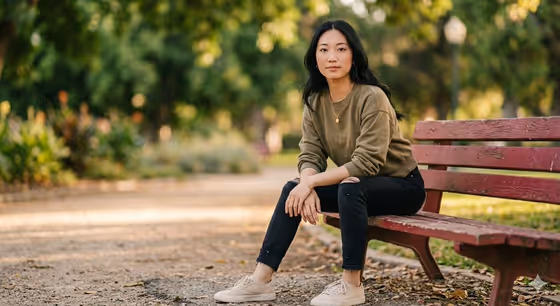 Park Bench Portrait