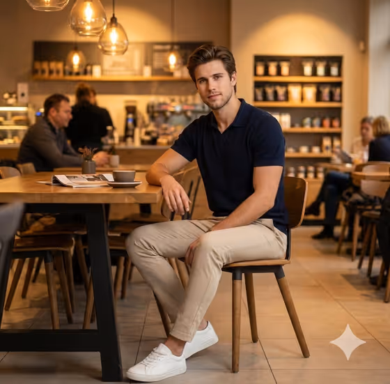Café Lifestyle Portrait