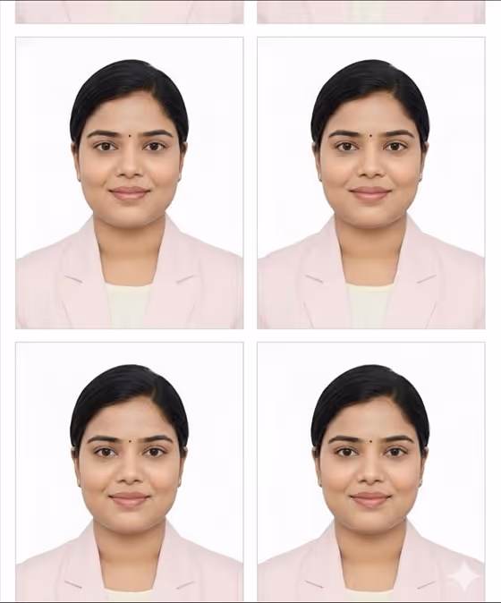 Passport Photo Sheet