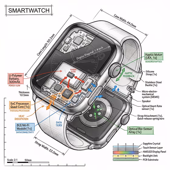 Cutaway Infographic