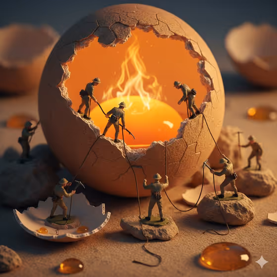 Miniature Expedition Diorama