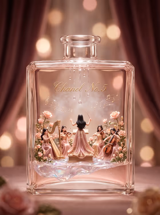 Luxury Bottle Diorama