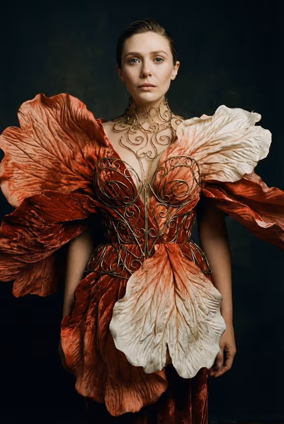 Botanical Couture Portrait