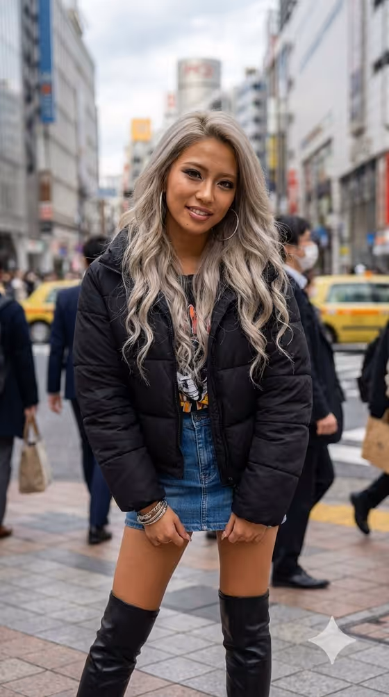 Heisei Gyaru Portrait template result