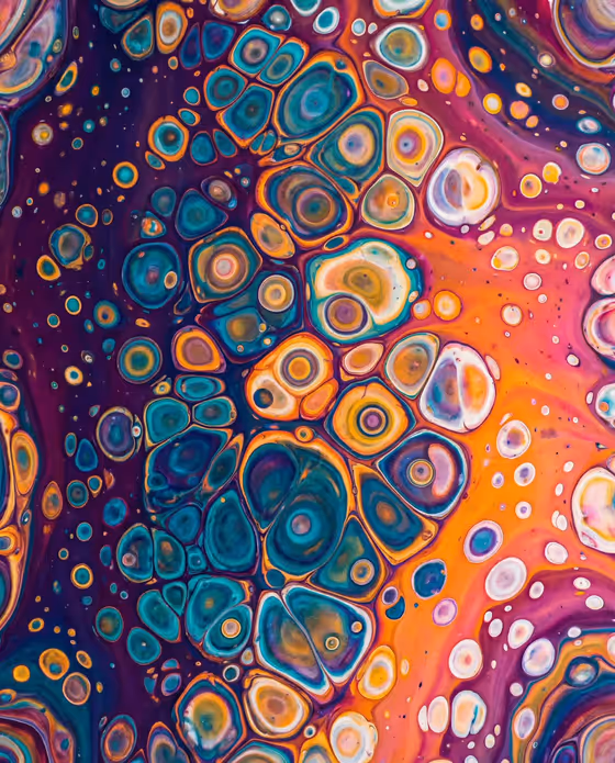 Fluid Color Cells template result