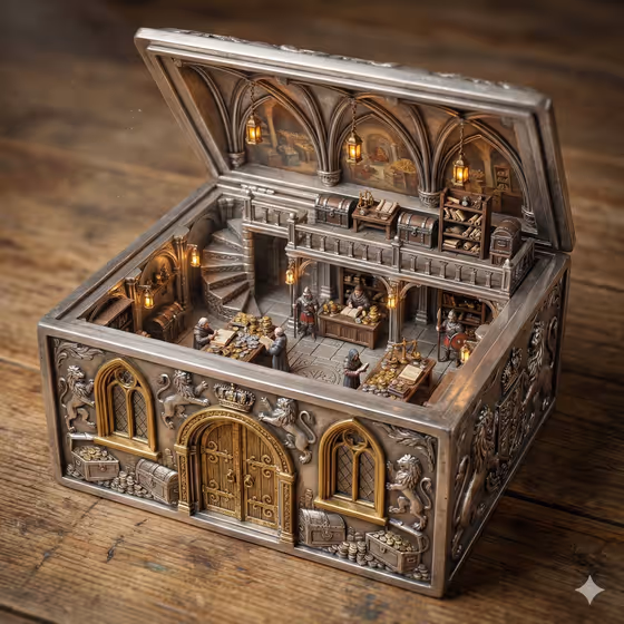 Ornate Box Diorama