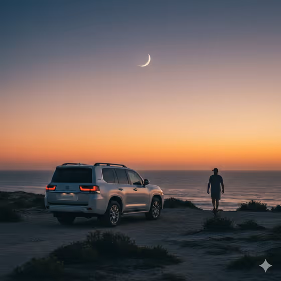 Twilight Coastal Drive