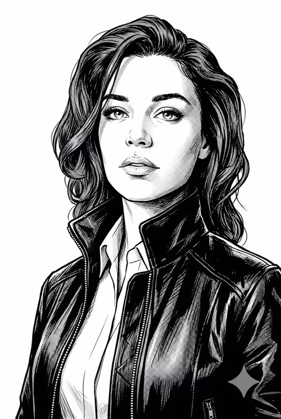 Noir Ink Portrait