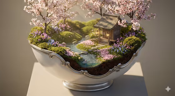 Shrine Bowl Diorama