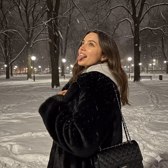 Snowflash Portrait