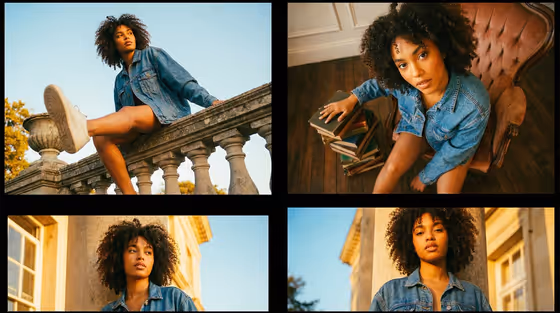 Editorial Prop Grid template result