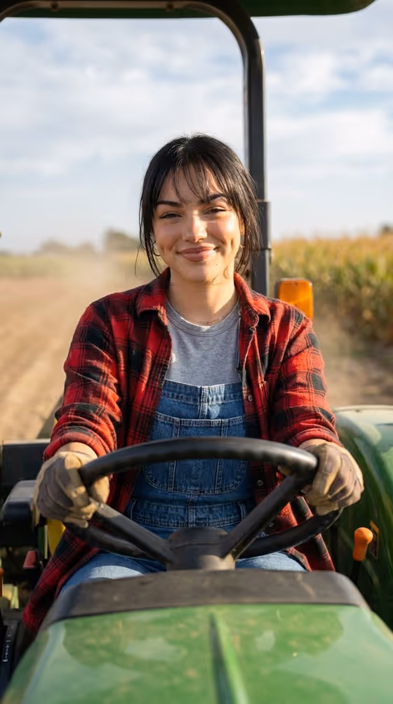 Tractor Seat Portrait template result