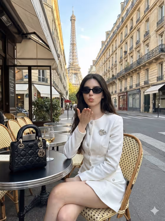 Cafe Travel Portrait