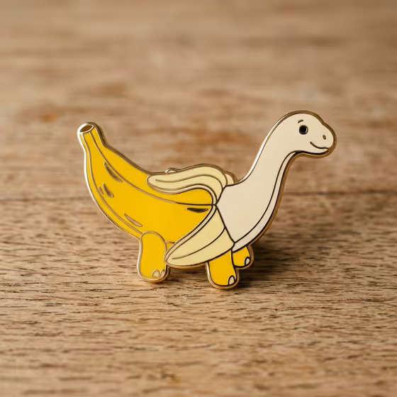 Enamel Pin Portrait template result