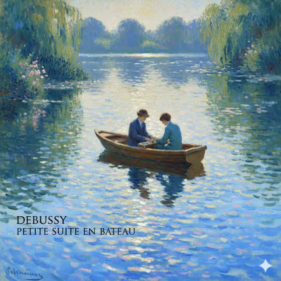 Impressionist Boat Painting