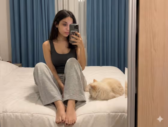 Mirror Selfie Pet