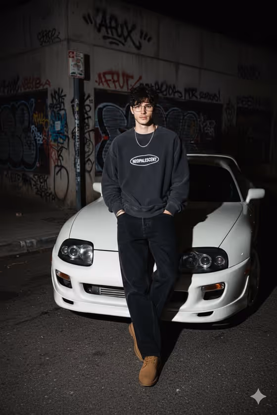 Flash Car Portrait