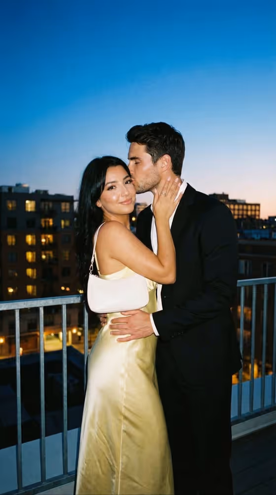 Rooftop Flash Kiss