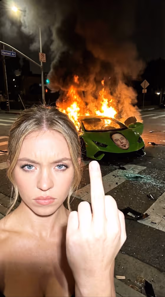 Crash Gesture Photo