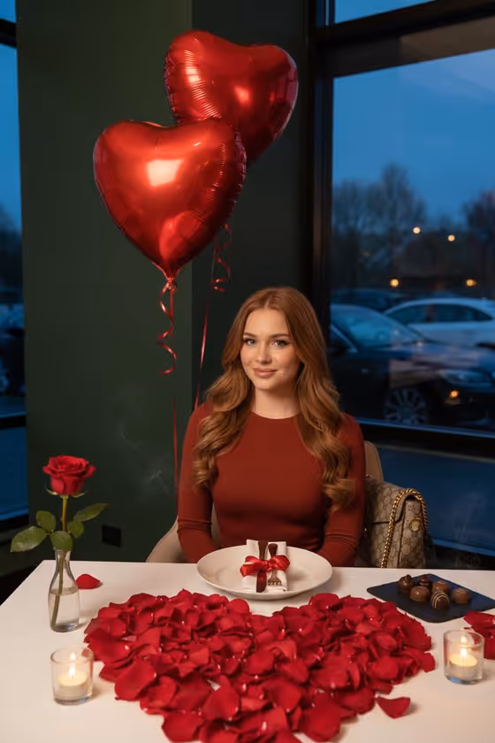Valentine Dinner Portrait