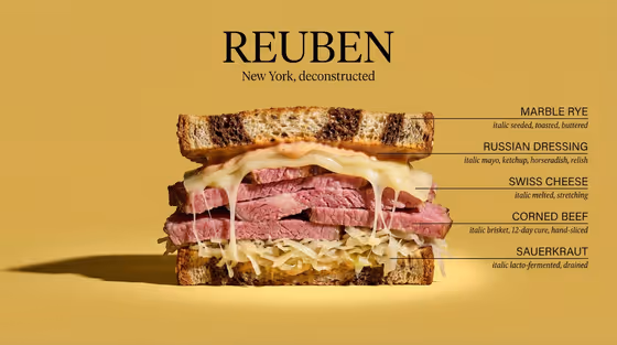 Architectural Food Cutaway