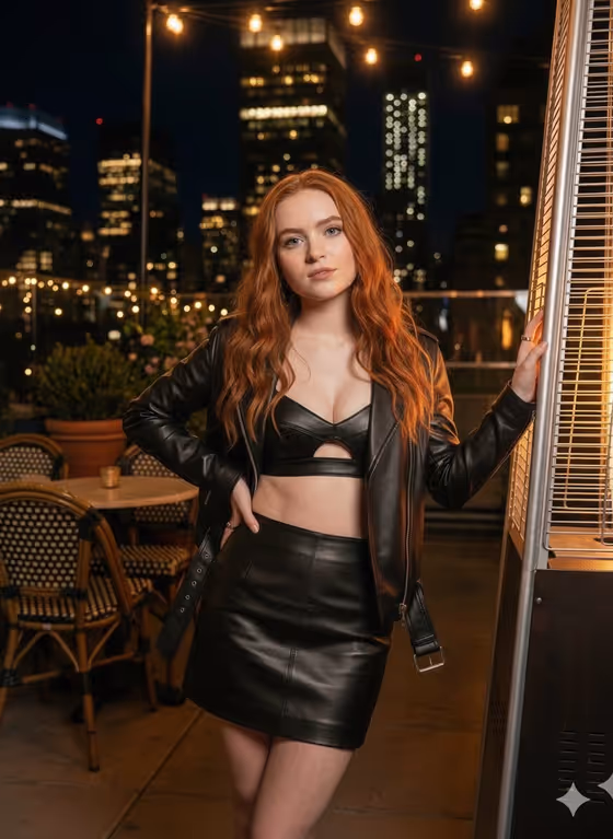 Rooftop Fashion Portrait