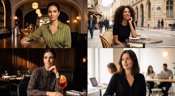 Cinematic Portrait Grid