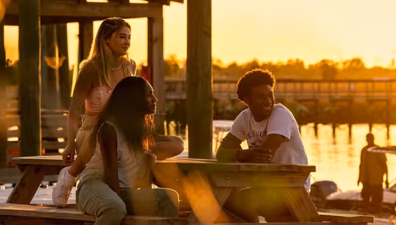 Sunset Pier Hangout