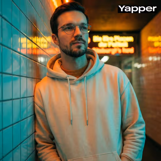 Neon Streetwear Portrait template result