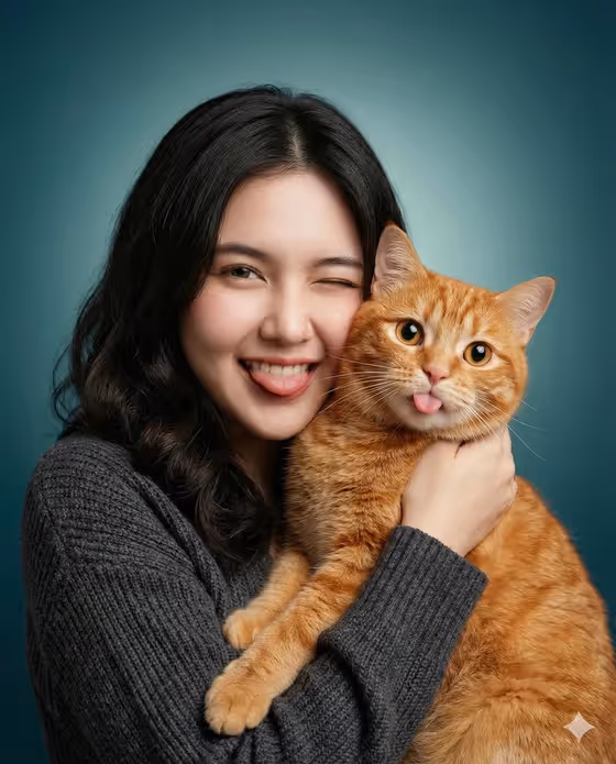 Playful Pet Portrait