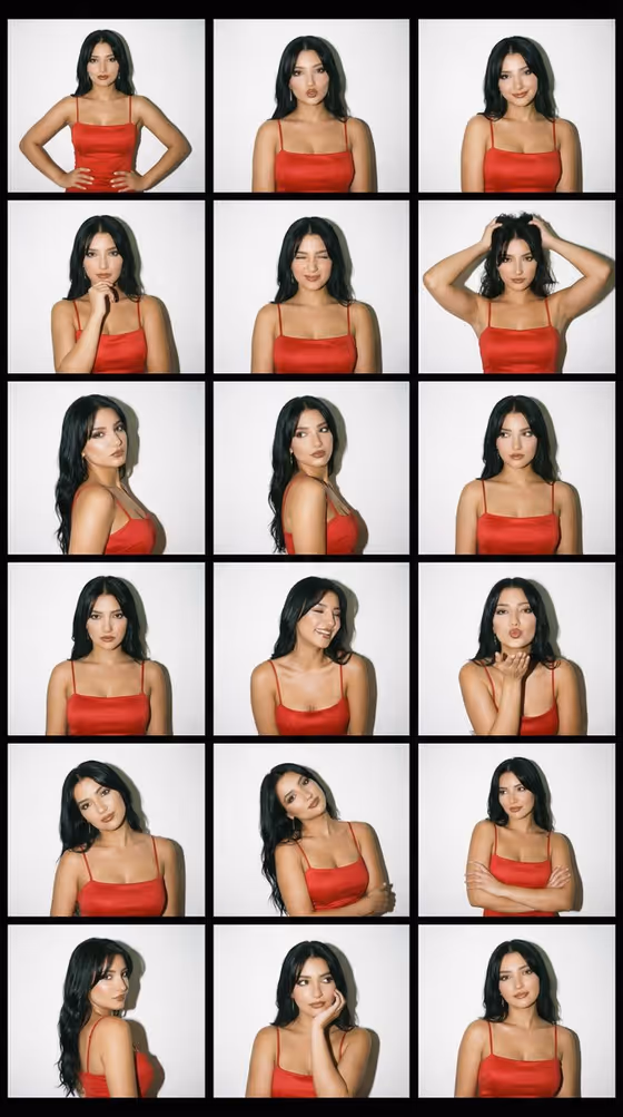 Y2K Contact Sheet template result