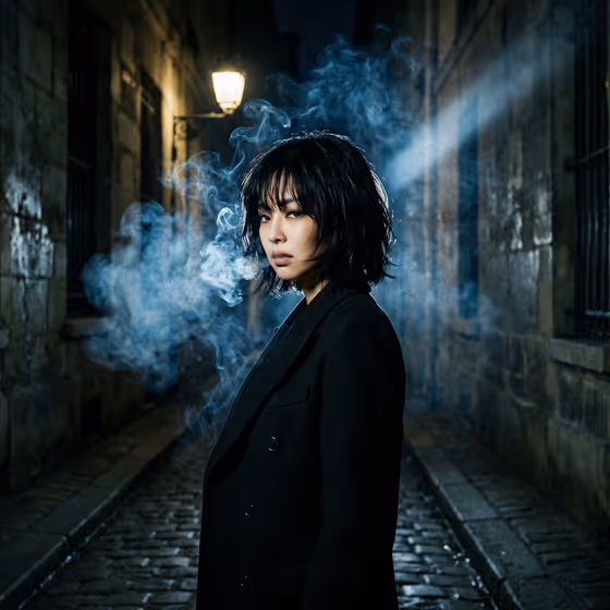 Noir Alley Portrait
